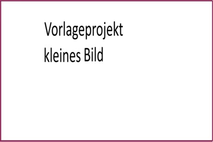 Vorlageprojekt kleines Bild
