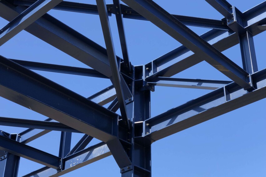 UPM-Leuna - Knoten Stahlbau 02 UPM-Leuna - Knoten Stahlbau 02