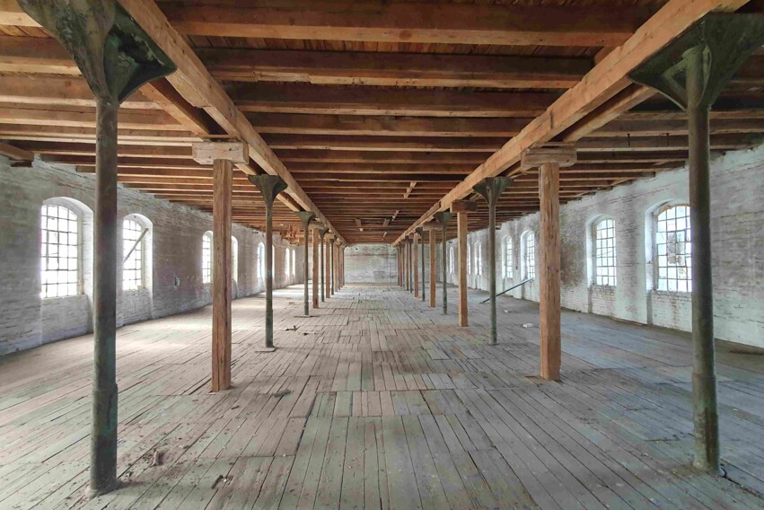 Walzenm&uuml;hle - Innenansicht Bestand 2