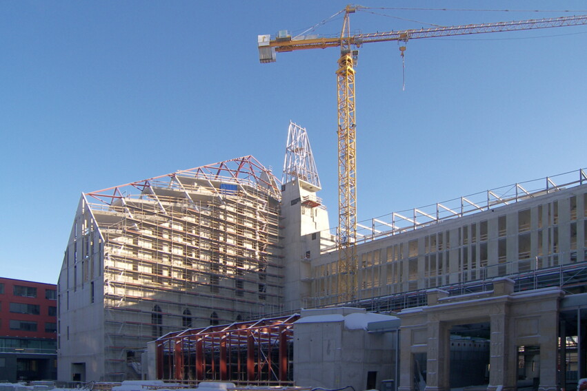 Uni Campus - Rohbau 1 Uni Campus - Rohbau 1