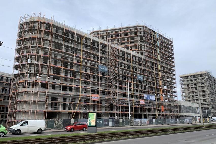 Johannistor - Fertigstellung Rohbau Johannistor - Fertigstellung Rohbau