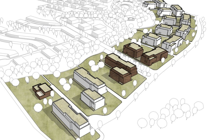 Naunhof Floragärten Visualisierung Architekturwettbewerb Naunhof Floragärten Visualisierung Architekturwettbewerb