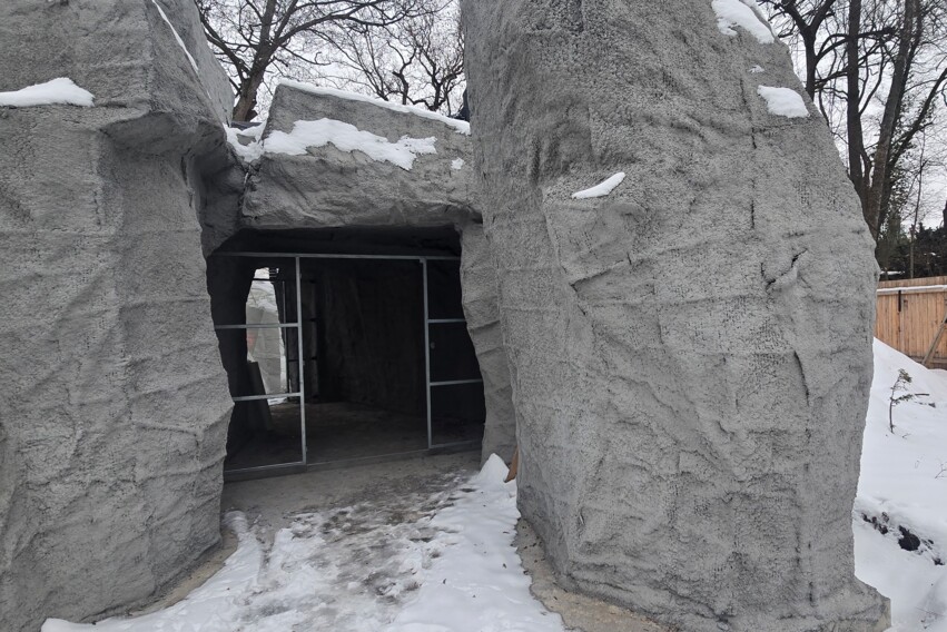 Zoo - Inselwelten - Verkleidung Kunstfelsen