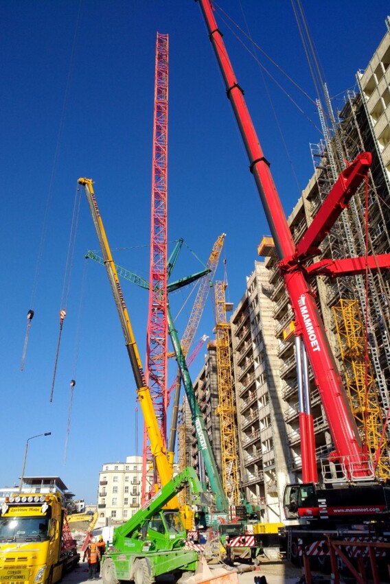 Prager Str. 20-26 - Kräne 1 Prager Str. 20-26 - Kräne 1