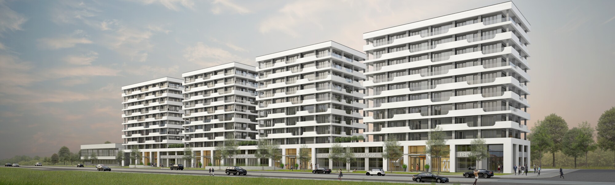 Prager Str. 20-26 - Visualisierung Prager Str. 20-26 - Visualisierung