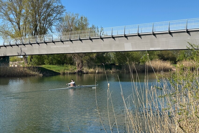 Brücke Ruderkanal Brücke Ruderkanal