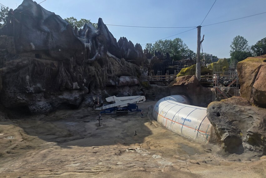 Zoo Feuerland - Fertigstellung Wasserbecken Rohbau Zoo Feuerland - Fertigstellung Wasserbecken Rohbau